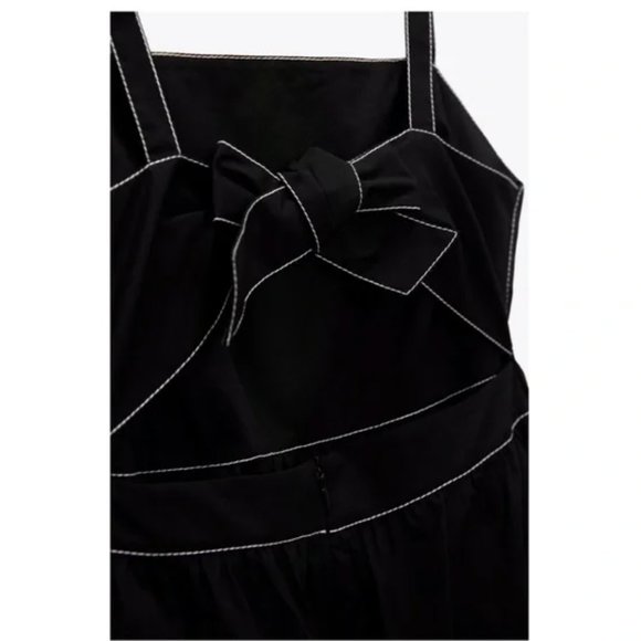 Zara Black Maxi Dress - Picture 7 of 9